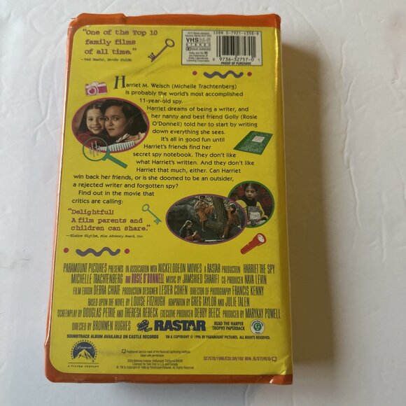 Nickelodeon Harriet The Spy Vhs - Picture 3 of 5